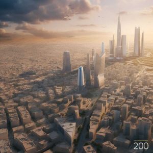 گزارش تصویری| عربستان سعودی در 2070 با هوش مصنوعی
