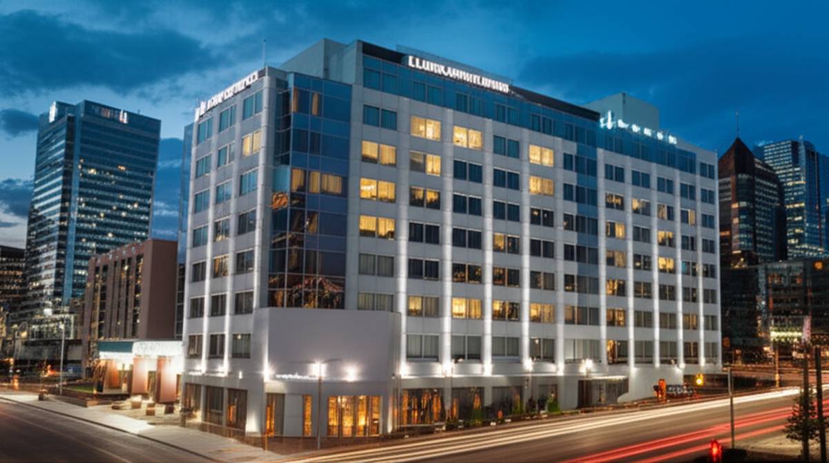 هتل شرایتون سوییتز کلگری Calgary Sheraton Suites Hotel