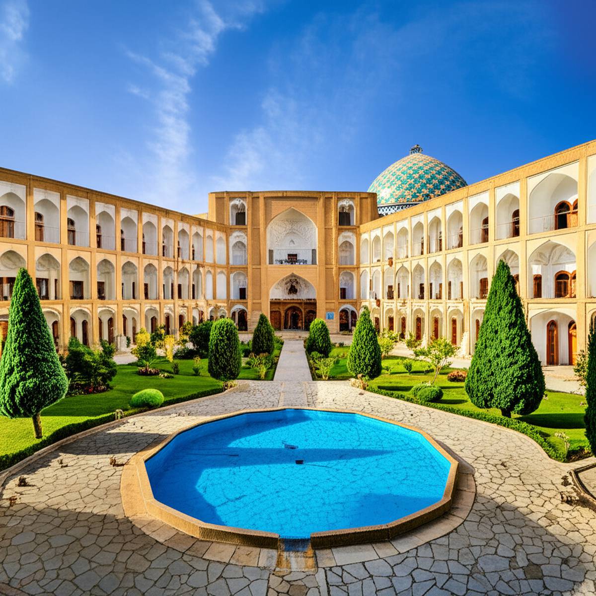 هتل عباسی در اصفهان Abbasi Hotel