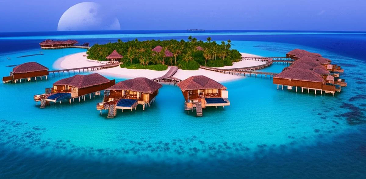 هتل شرایتون فول مون مالدیو | قیمت و عکس