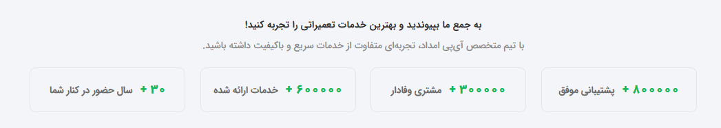 بهترین شرکت های خدماتی در ایران