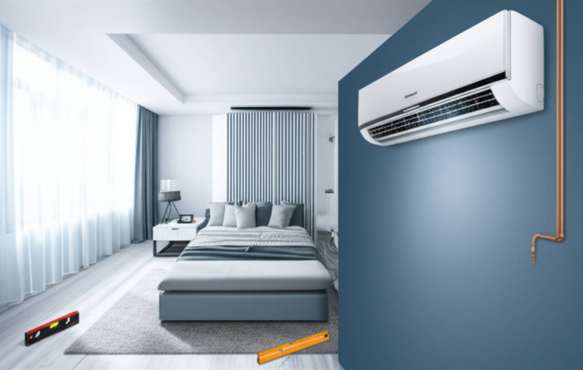 نصب کولر گازی هایسنس | راهنمای جامع نصب صحیح و گام به گام