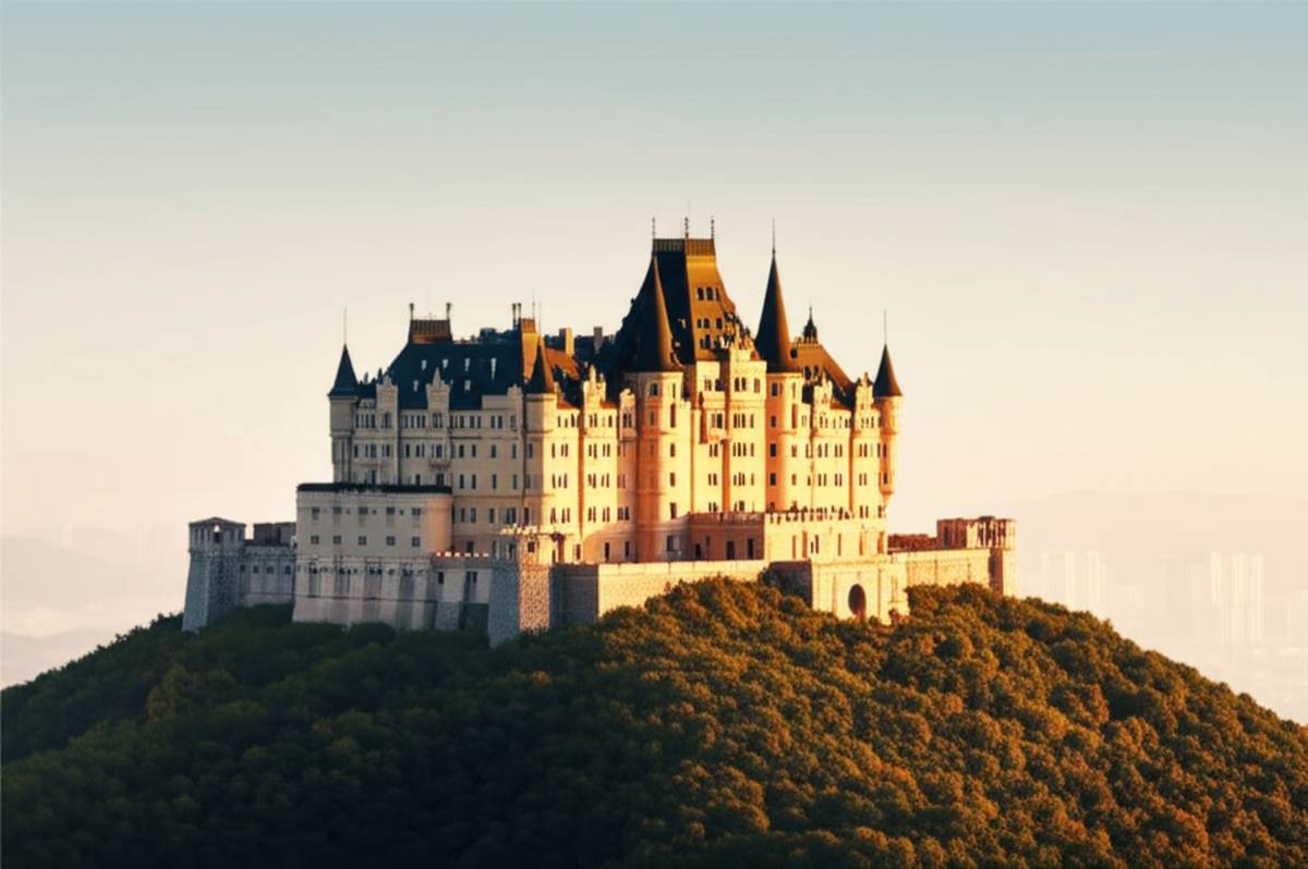 هتل قصر دالیان | قلعه ای بالای تپه (The Castle Hotel)