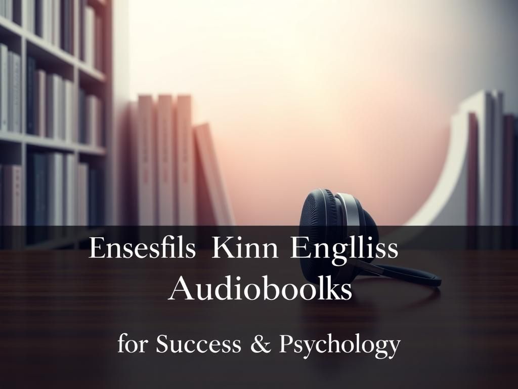 کتاب‌های صوتی انگلیسی غیرداستانی موفقیت و روانشناسی