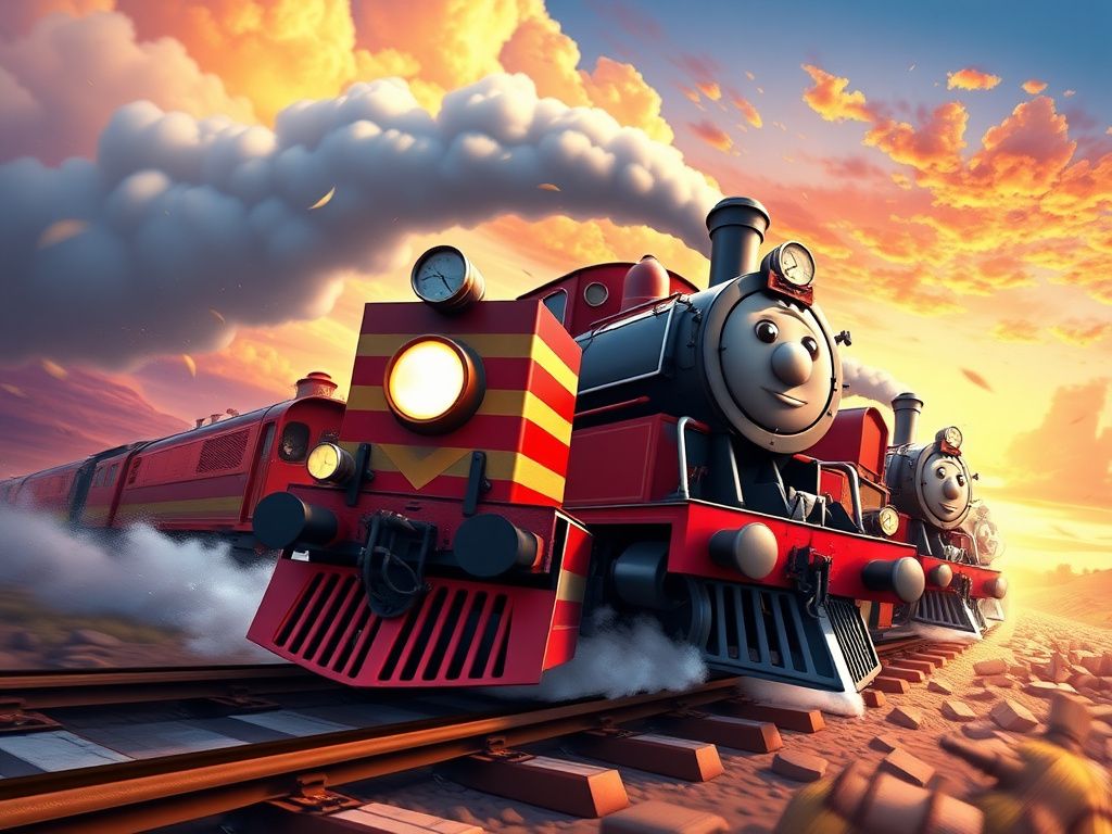 معرفی کامل انیمیشن قطارهای نیرومند (Mighty Express)