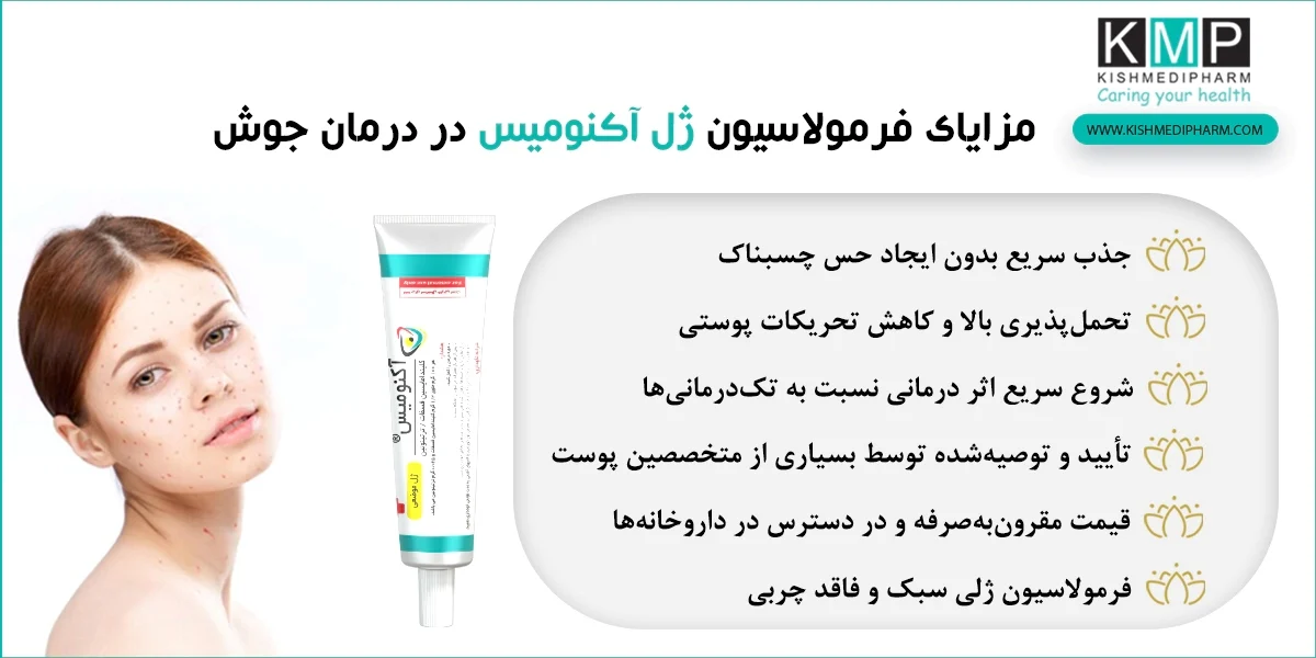 کنترل جوش زیرپوستی با ضد جوش آکنومیس؛ روش صحیح مصرف موضعی