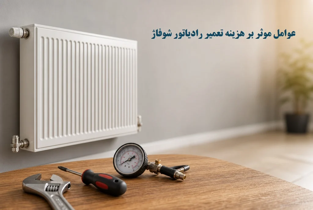 عوامل موثر بر قیمت تعمیر رادیاتور شوفاژ
